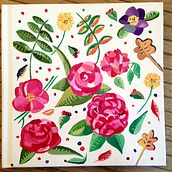  Cuaderno de camelias. Projekt z dziedziny Trad, c i jna ilustracja użytkownika belenovich - 23.04.2019