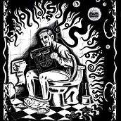 Homenaje Lovecraft. Een project van  Tekening,  Artistieke tekening, Posterontwerp, Traditionele illustratie y Digitale illustratie van Rodrigo Cámara - 23.04.2019