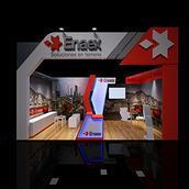 Stand 3D - Enaex. 3D, Architecture & Industrial Design project by David Castillo - 04.24.2019