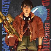 Mi Proyecto del curso: Técnicas digitales de retrato ilustrado. Ilustração digital projeto de Michelle Aline - 24.04.2019