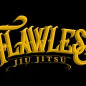 Flawless jiujitsu logo Ein Projekt aus dem Bereich Kalligrafie, Logodesign, Lettering, T und pografie von ANGEL ANTONIO GARRIDO MORENO - 24.04.2019