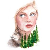 No planet B. Un proyecto de Dibujo de Retrato, Diseño, Ilustración tradicional, Ilustración digital y Pintura a la acuarela de Ana Sánchez Tejedor - 25.04.2019