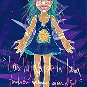 Hijas de la Luna. Creativit, Drawing, Traditional illustration, and Digital Illustration project by Andrea Angelina - 03.06.2019