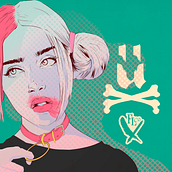 ·ä·. Design, Poster Design, Character Design, Graphic Design, and Traditional illustration project by Daniel Caballero - 04.26.2019