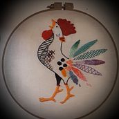 Mi Proyecto del curso: Técnicas de bordado: ilustrando con hilo y aguja. Embroider project by Luba Casta - 03.24.2020