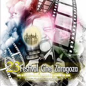 Propuesta: Cartel Festival de Cine de Zaragoza. Un progetto di Direzione artistica, Design, Design di poster , Illustrazione tradizionale, Illustrazione digitale e Pittura di NOELIA DOMINGUEZ - 27.04.2019