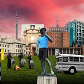 Mi Proyecto del curso: Movimiento retro en After Effects. Een project van Animatie, 2D-animatie, Karakteranimatie, Collage,  Videobewerking, Motion Graphics y Retoucheren van foto's van Santiago Pérez - 28.04.2019