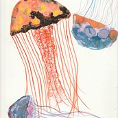 Medusas. Un proyecto de Pintura a la acuarela de Nancy Rubio - 20.04.2019
