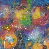 Galaxia. Un proyecto de Pintura a la acuarela de Nancy Rubio - 25.04.2019