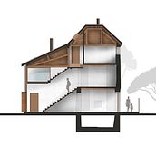 Seccion 2D. Architecture, Graphic Design, and Traditional illustration project by Alberto Talens - 04.28.2019