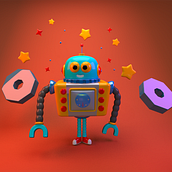 Mi Proyecto del curso: Introducción a la creación de personajes y modelado 3D con Maya. 3D project by Narda Rodríguez Vázquez - 04.28.2019