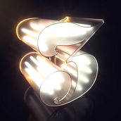 Lettering 3D: modelado y texturizado con Cinema 4D ( PRACTICA 1). 3D, and Digital Illustration project by Miguel Sorní Bertolín - 04.29.2019