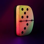 la_D_omino. 3D, Creativit, Design, and Lettering project by zopak - 05.01.2019