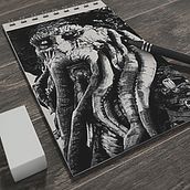 DIBUJO / DRAWINGS. Street Art, Fine Arts, Drawing, Pencil Drawing, Artistic Drawing, and Portrait Drawing project by Jhon Chinga - 05.02.2019