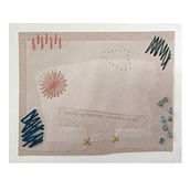 Mi Proyecto del curso: Técnicas de bordado experimental sobre papel. Embroider project by Coa - 09.16.2019