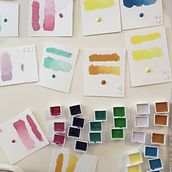 Mi Proyecto del curso: Elaboración de acuarelas artesanales. Watercolor Painting project by Lucila Bertazza - 05.05.2019