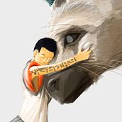 The Last Guardian Ein Projekt aus dem Bereich Digitale Illustration von Raúl Cerezo Tudela - 06.05.2019