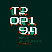 Torneo Preuniversitario Anáhuac 2019. Een project van 2D-animatie,  Br, ing en identiteit, T y pografie van Eduardo Aire Torres - 25.02.2019