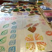 Mi Proyecto del curso: Carvado de sellos y técnicas de estampación. Un proyecto de Estampación de Ana Gloria Sierra - 14.05.2019
