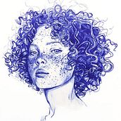 RETRATOS- boli bic-. Un projet de Beaux Arts, Dessin, Dessin de portrait , et Dessin réaliste de Natalia Robledo - 07.10.2018