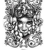 Mi Proyecto del curso: Diseño e ilustración digital de tatuajes con Procreate. Drawing project by g_sampedro - 05.07.2019