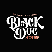 Logotipo Black Dog 902. Br, ing e Identidade, Design, e Lettering projeto de Ximena Jiménez - 07.05.2019