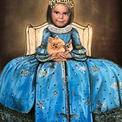 A tribute to my childhood . Projekt z dziedziny  Sztuki piękne, Portret, R, sunek realist, czn, Trad, c, jna ilustracja, Instagram, Marketing i  Malarstwo użytkownika mariella_medinasi - 07.05.2019
