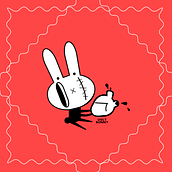 Proyecto Final: Identidad - Ugly Bunny (vectores). Ilustração digital e Ilustração vetorial projeto de Ludmila Jeanette Sosa - 08.05.2019
