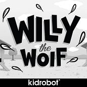 Willy the Wolf Ein Projekt aus dem Bereich Br, ing und Identität, Kreativität, Kunstleitung, Design, Spielzeugdesign, Design von Figuren, Produktdesign, Grafikdesign, Skulptur, Digitale Illustration, Vektorillustration und Verpackung von Shiffa McNasty - 08.05.2019