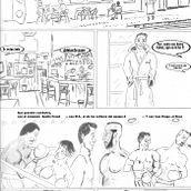 El club de la lucha. Comic project by Manolo Ramos - 05.08.2019