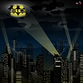 Batman´s Birthday. Creativit, Design, Traditional illustration, and Vector Illustration project by Barhlo - 03.30.2019