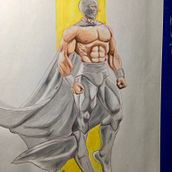 Mi Proyecto del curso: Ilustración para cómics: anatomía de un superhéroe. Un proyecto de Bellas Artes de Francisco Javier Cruz Martinez - 13.05.2019