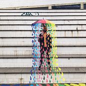 Graffiti urbano digital. Projekt z dziedziny Sztuka miejska, Concept art,  R i sunek użytkownika yosoyalbertbelmonte - 14.05.2019