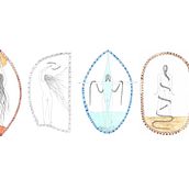 soy agua, soy tierra, soy fuego, soy aire.... Projekt z dziedziny Tradycyjna ilustracja, Rysunek ołówkiem, Rysunek i Rysunek artystyczny użytkownika andrea furlan - 14.05.2019