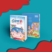 Súper A, libro álbum ilustrado. Concept Art, Drawing, Pencil Drawing, Art Direction, Design, and Editorial Design project by Alejandro Murcia Cadena - 04.18.2018