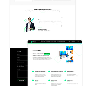 Diseño de Interface - Sitio web - Agencia Digital. Un proyecto de Diseño Web y UX / UI de Esteban Calderón - 15.05.2019