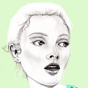 Mi Proyecto del curso: Retrato con lápiz, técnicas de color y Photoshop . % Mipetisa tarafından hazırlanan Kalem Çizimi, Portre Çizimi, Geleneksel illüstras, Ve on projesi - 05.15.2019
