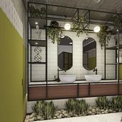STI Crossfit Box. Architecture, Interior Architecture, Decoration, Industrial Design, L, and scape Architecture project by Pierre de Jesús Marte Pantaleón - 05.16.2019