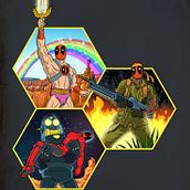You are Deadpool. Un proyecto de Diseño de personajes e Ilustración tradicional de Salva Espín - 16.05.2019