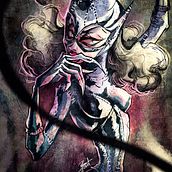 BATMAN series. Fine Arts, Comic, Concept Art, Drawing, Character Design, Traditional illustration, Digital Illustration, and Painting project by Beñat Olea Irureta - 01.16.2019