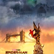 Cartel de Spider-Man: Lejos de casa para Columbia TriStar Marketing Group, Inc. y Marvel Studios, concurso en TalentHouse.. Poster Design project by Raúl Bleda Martínez - 04.07.2019