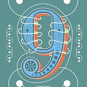 Tipografía decorada. Un proyecto de Ilustración tradicional y Tipografía de Sergi Bataller Aguilar - 17.05.2019