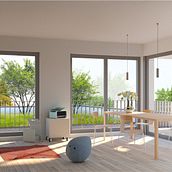 Imagen de Interior por un concurso de Viviendas. Architecture project by pa_burattini - 05.17.2019