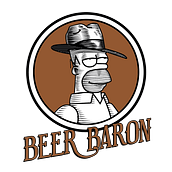Barón de la Birra. Design e Ilustração tradicional projeto de Gabriel Garrido Moreno - 17.05.2019