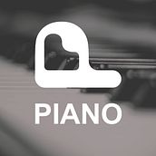 Ejercicio Logo Piano. Un progetto di Br, ing, Br, identit, Creatività, Design, Design di loghi, Graphic design e Pubblicità di Eddy Merk Beltrán Ortega - 19.05.2019