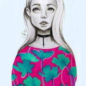 Mi Proyecto del curso: Retrato con lápiz, técnicas de color y Photoshop. Drawing, Pencil Drawing, Artistic Drawing, Portrait Drawing, and Traditional illustration project by Stephanie Tolentino - 05.17.2019