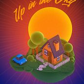 Up in the Sky. Een project van 3D, Traditionele illustratie y Digitale illustratie van Alberto Padierna Quintana - 21.05.2019