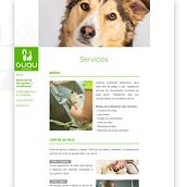 Sitio web http://guauquepelos.dsmvisual.com/. Un proyecto de Diseño Web de Daniel Santiago Maldonado - 24.05.2019