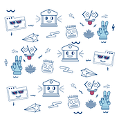 Mi Proyecto del curso: Identidad ilustrada para INTERFACE conference. Br, ing, Identit, and Traditional illustration project by diegomena - 05.24.2019