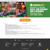 Gananabet.mx. Web Design project by Violeta Farías - 05.24.2019